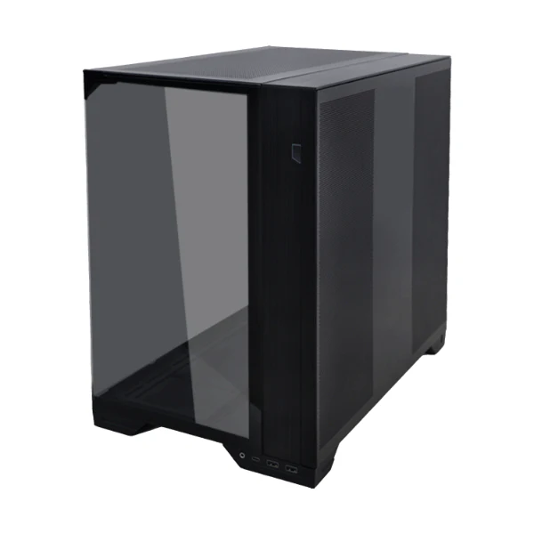 Case Lian Li O11 Vision Compact , up to EATX , Columnless , NO Fans Included , up to 360mm Radiator support , Black , G99.O11VPX.00 - Image 4