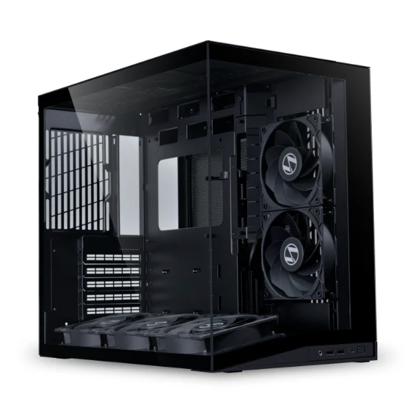 Case Lian Li O11D Mini V2 FLOW , ATX , 5x 120mm , Black , G99.O11DMIV2FX.00