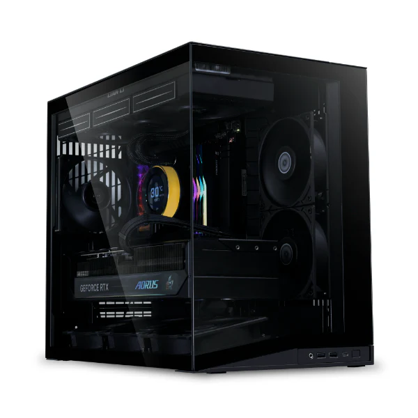 Case Lian Li O11D Mini V2 FLOW , ATX , 5x 120mm , Black , G99.O11DMIV2FX.00 - Image 3
