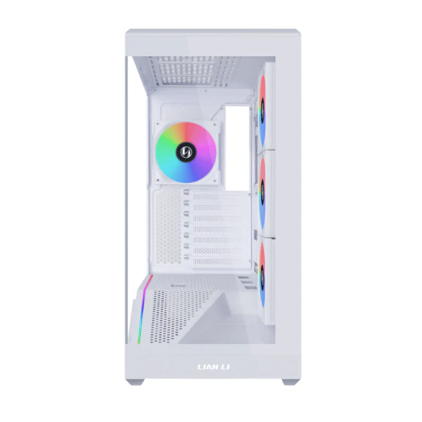 Case Lian Li Vector V100 , ATX , ARGB Strip 4x 120mm , White , G99.V100RW.01 - Image 3