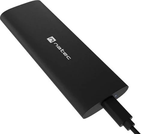 Case M.2 NATEC NVMe M.2 SSD Enclosure , USB-C 3.2 Gen2 , Black , NKZ-2286 - Image 5