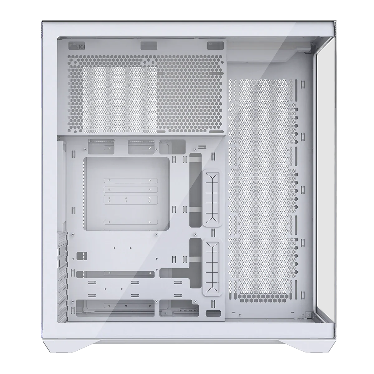Case ModeCom Volcano SPACE XL , ATX , FULL TOWER , up to 420mm Radiator Top , White , AT-SPACE-XL - Image 6