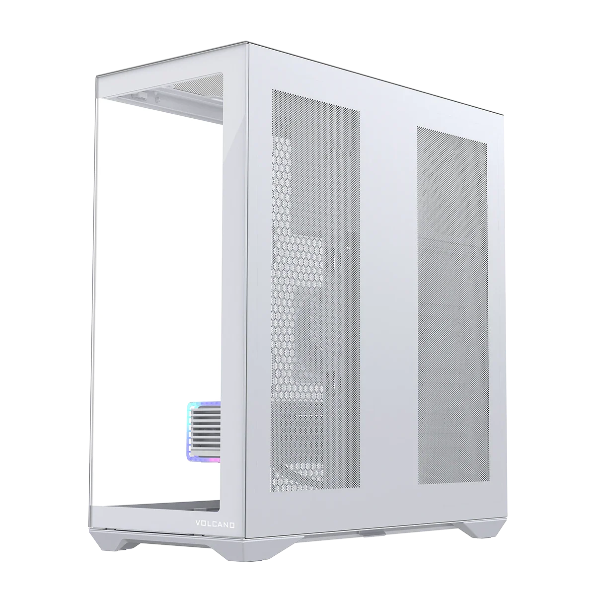 Case ModeCom Volcano SPACE XL , ATX , FULL TOWER , up to 420mm Radiator Top , White , AT-SPACE-XL - Image 8