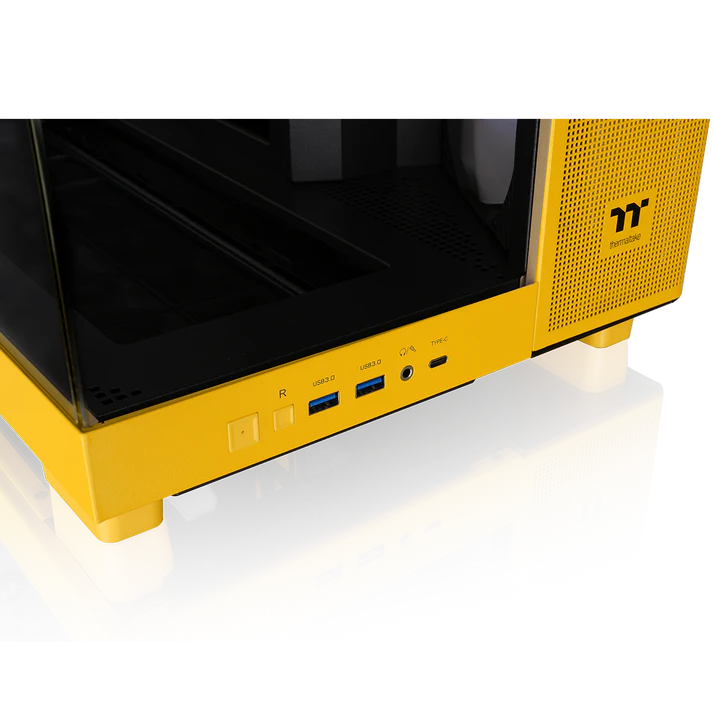 Case Thermaltake View 380 XL TG ARGB Bumblebee , ATX , Radiator 360Top , Yellow , CA-11E-00M4WN-00 - Image 3