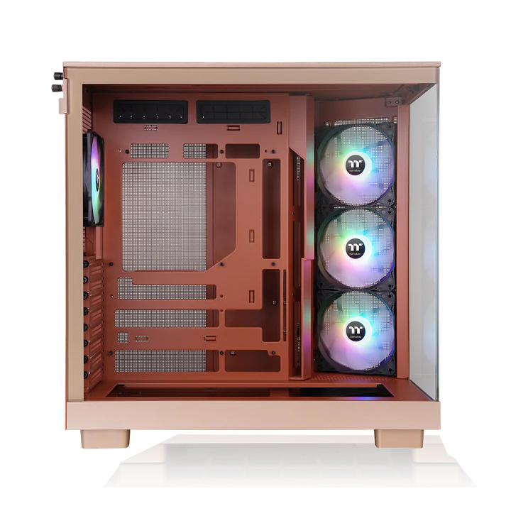 Case Thermaltake View 380 XL TG ARGB Gravel Sand , ATX , Radiator 360Top , Beige , CA-11E-00MGWN-00 - Image 4