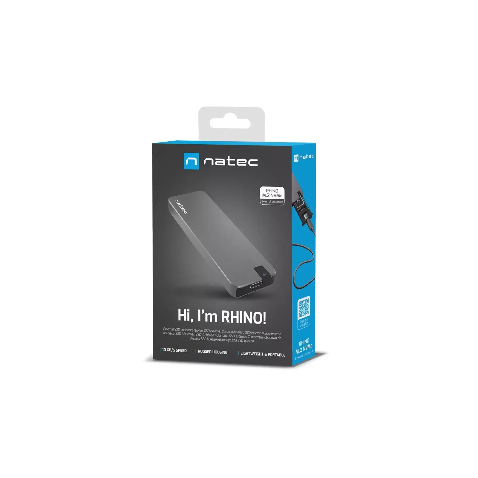 Case USB-C to M.2 NVMe SSD Enclosure  NATEC - Image 3