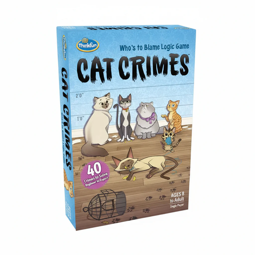 Cat Crimes Who’s To Blame Logic Game