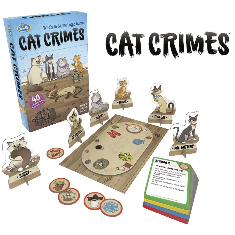 Cat Crimes Who’s To Blame Logic Game - Image 2