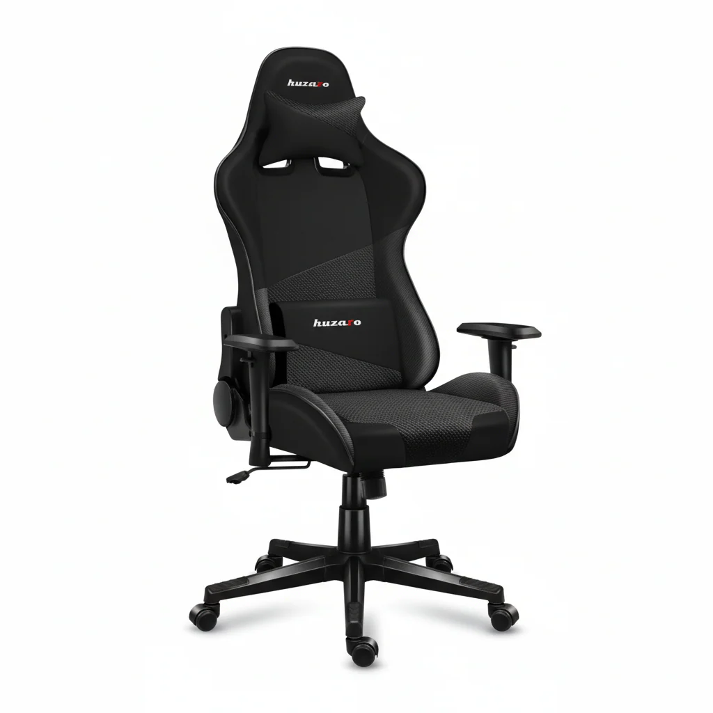 Chair Huzaro Force 6.2 , Gaming Chair , up to 130Kg , Black/Carbon , Hz-Force 6.2 Carbon