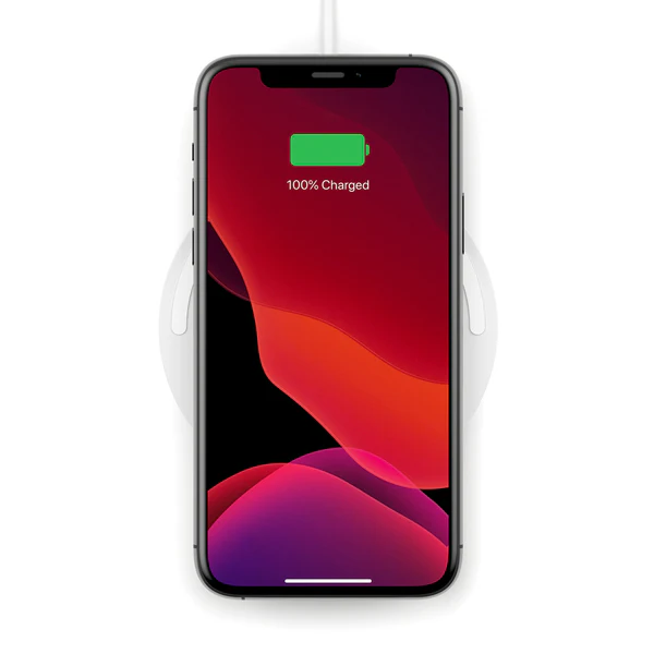 Charger 10W  Belkin BoostCharge , Wireless Charger Pad up to 10W with Micro USB , White , WIA001VFWH - Image 3
