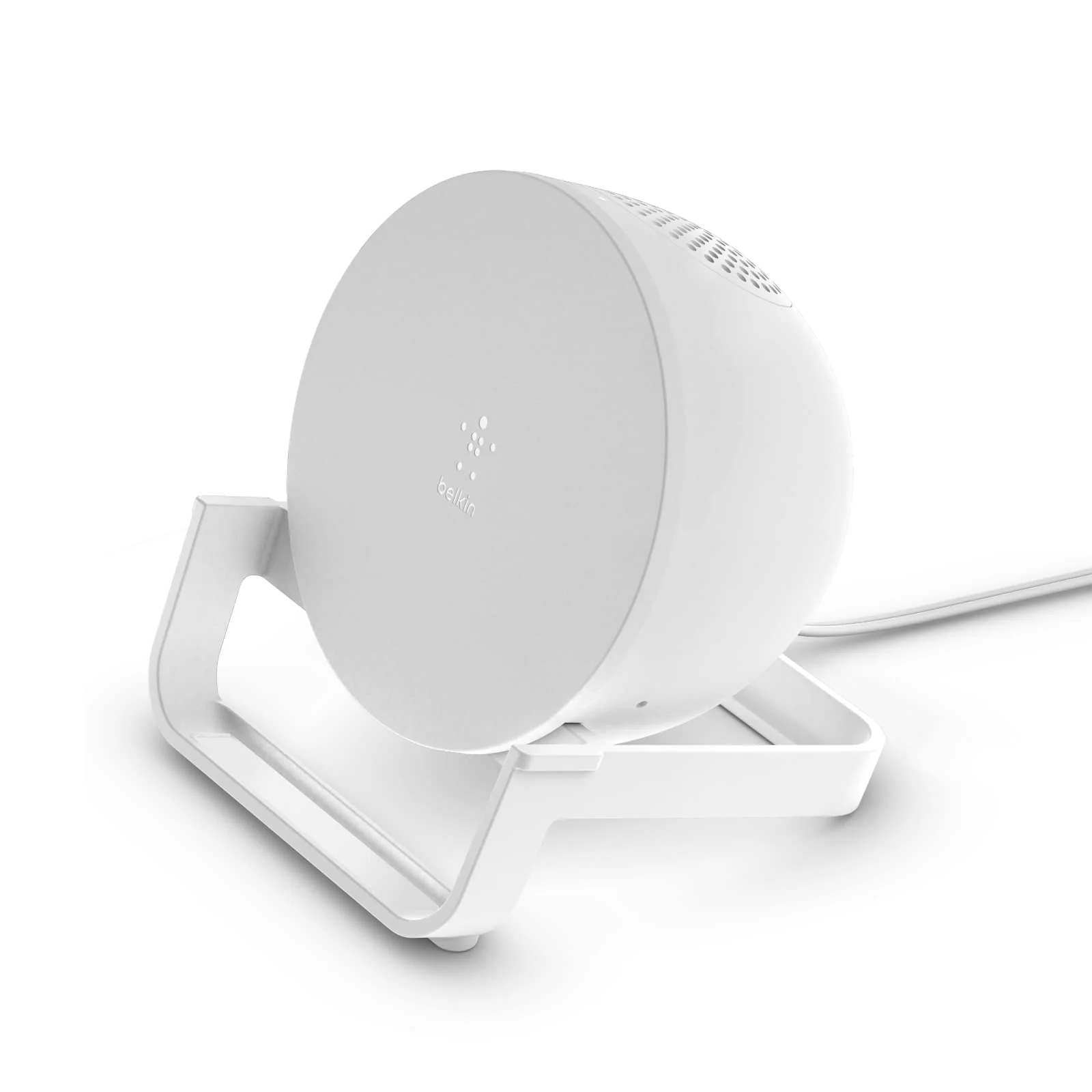 Charger 10W  Belkin BoostCharge , Wireless Charger Stand up to 10W with Micro USB , White , WIB001VFWH - Image 3