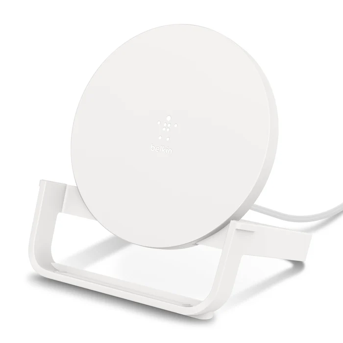 Charger 10W  Belkin BoostCharge , Wireless Charger Stand up to 10W with Micro USB , White , WIB001VFWH - Image 4