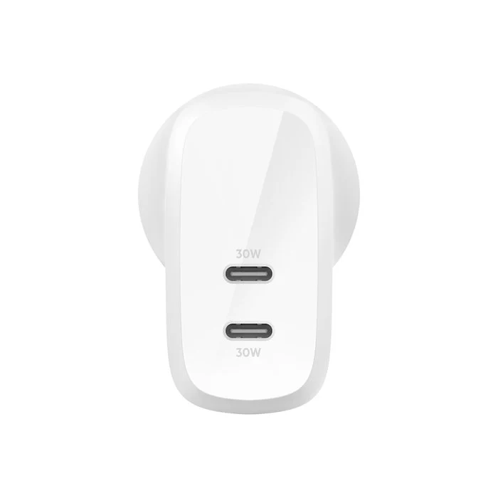 Charger 30W  Belkin BoostCharger , 1x USB-C up to 30W , White , WCA005VFWH - Image 3
