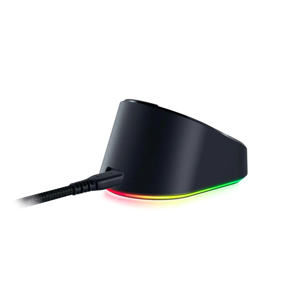 Charger Dock Razer Mouse Dock PRO , Magnetic Wireless Charging , Chroma RGB , Black , RZ81-01990100-B3M1