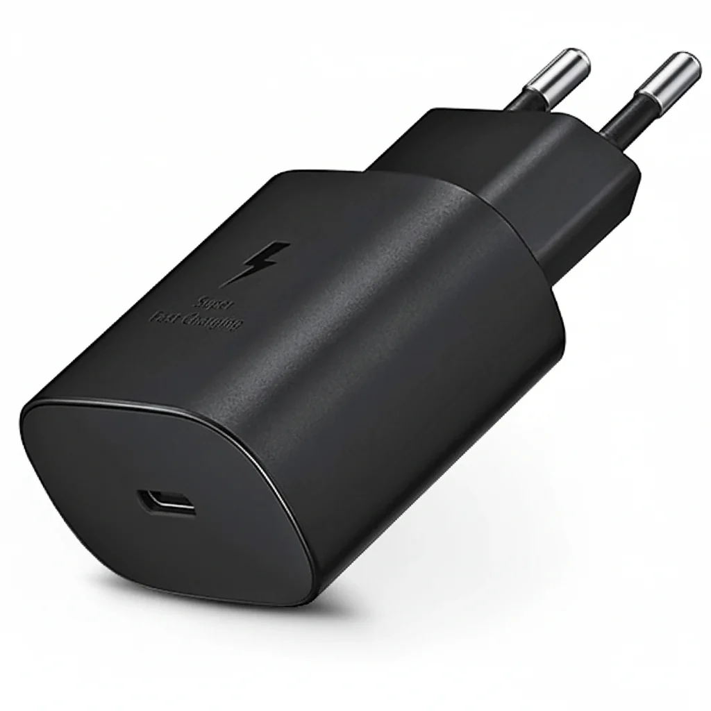 Charger Samsung 25W , 1x USB-C , Black , Bulk , EP-TA800EBE