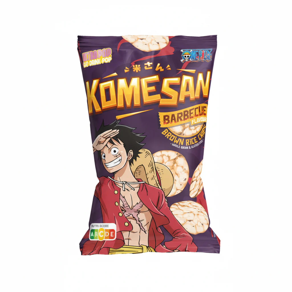 Chips Komesan Wholemeal Rice One Piece Bbq