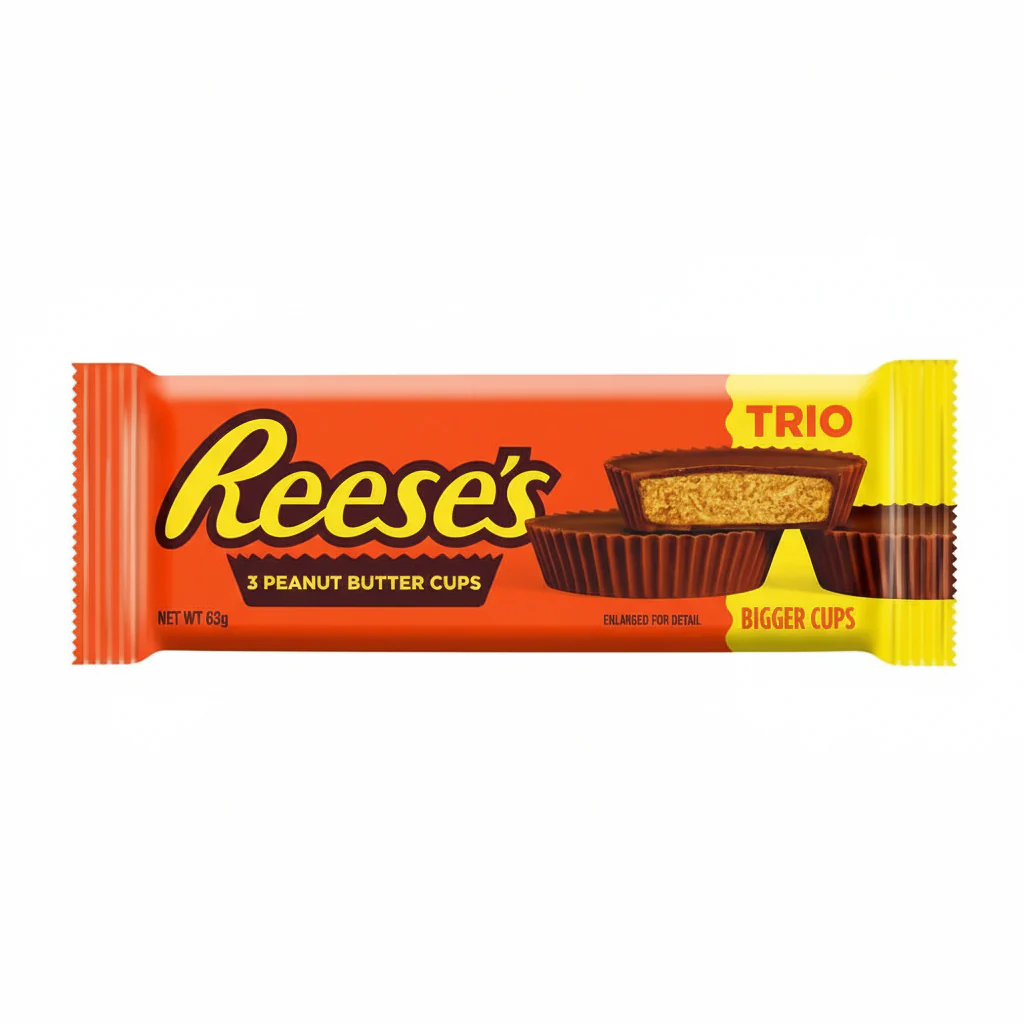 Chocolate Reese's Trio Peanut Butter Cups