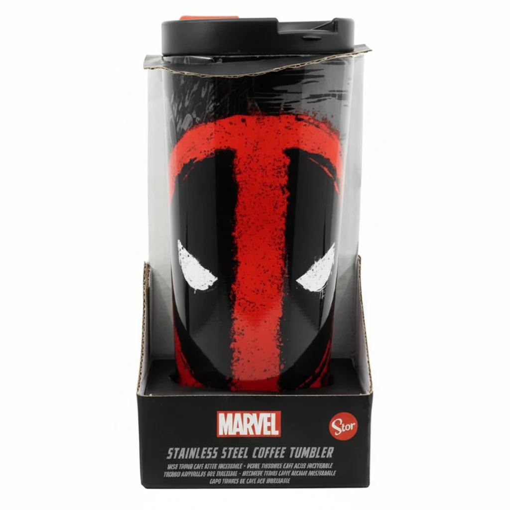 Coffee Tumbler Marvel Deadpool Stainless Steel  425ml