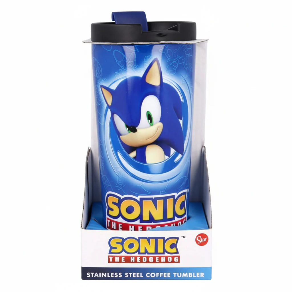 Coffee Tumbler Sonic The Hedgehog Stainless Steel  425ml