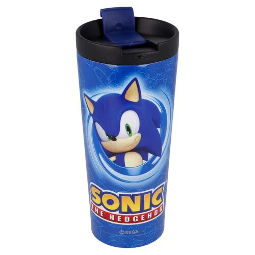 Coffee Tumbler Sonic The Hedgehog Stainless Steel  425ml - Image 2