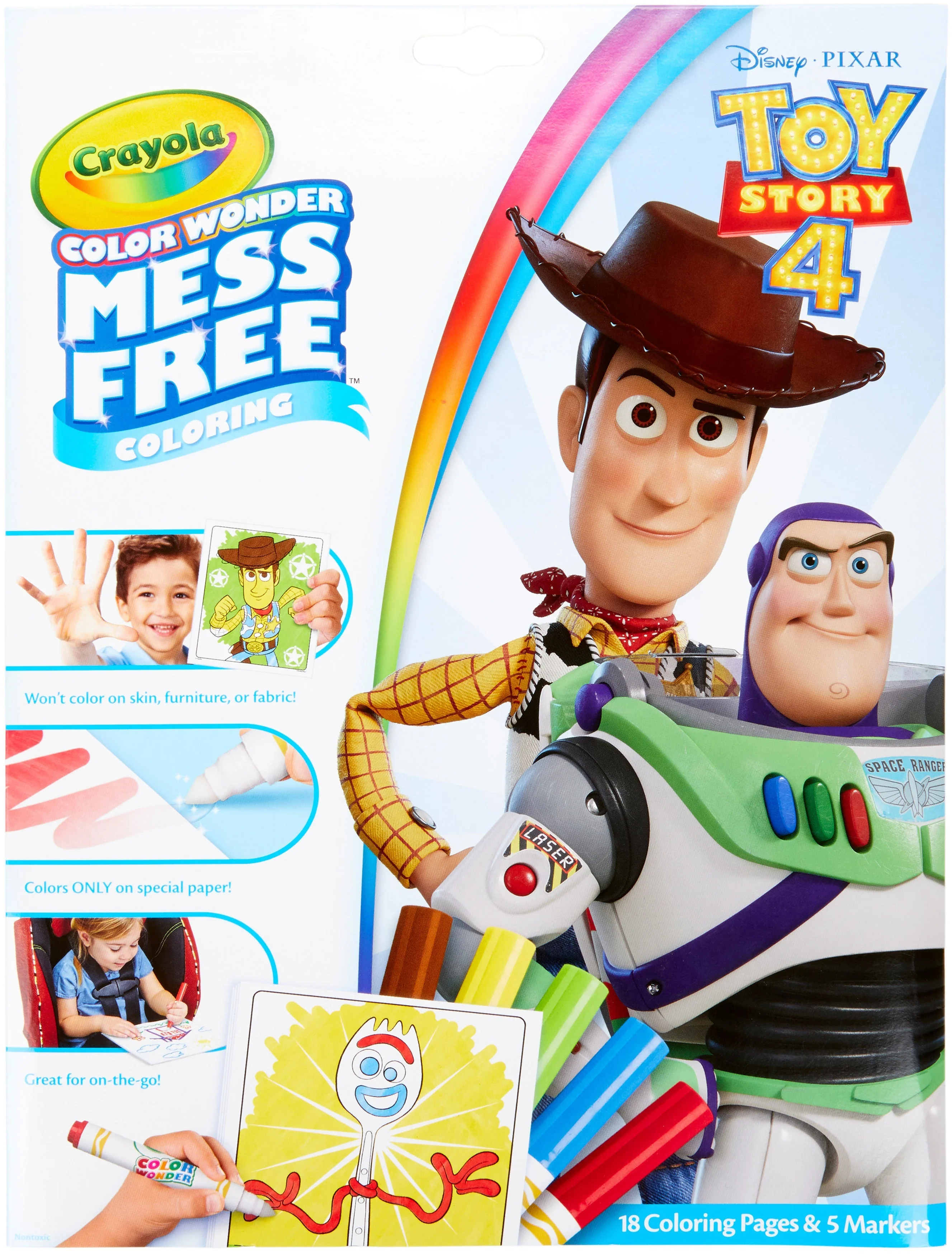 Colouring Book Crayola Toy Story 4 Colour Wonder