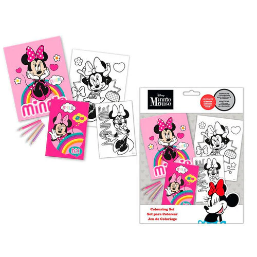Colouring Book Disney Minnie + Stickers - Image 2