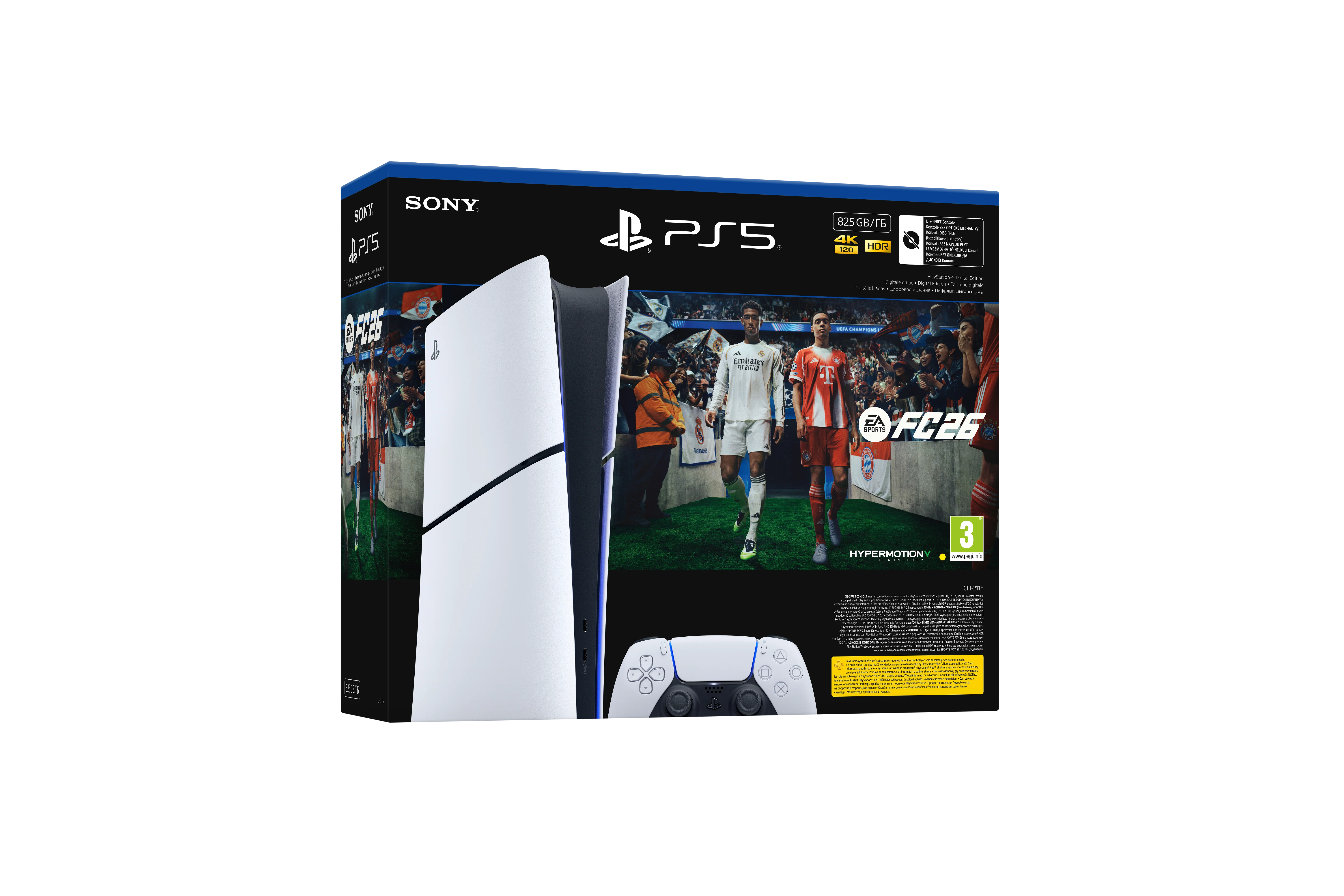 Console Playstation 5 Digital Edition Slim D Chassis + DG EA Sports FC 26 - Image 3