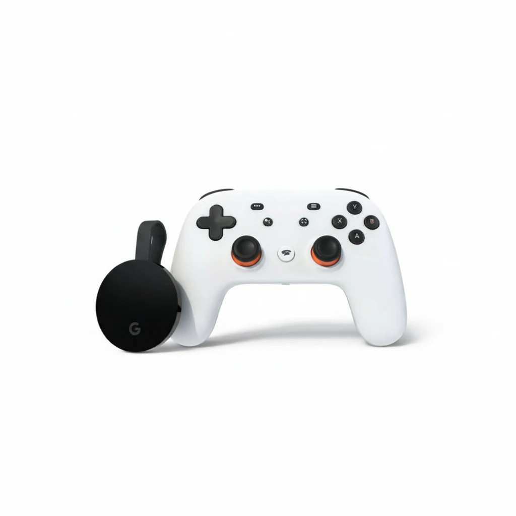 Controller Google Stadia Premiere Edition - Clearly White