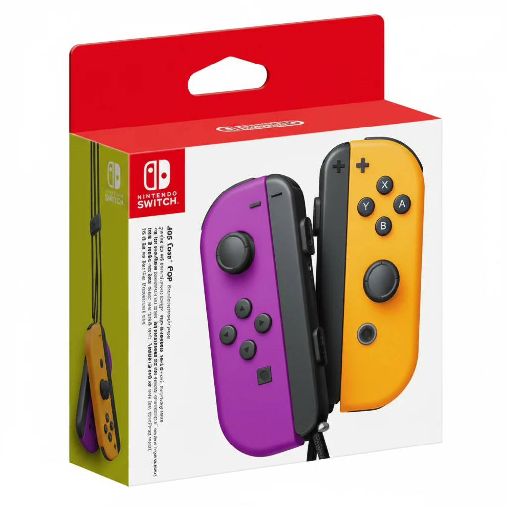 Controller Nintendo Switch Joy-Con Pair Neon Purple/Neon Orange