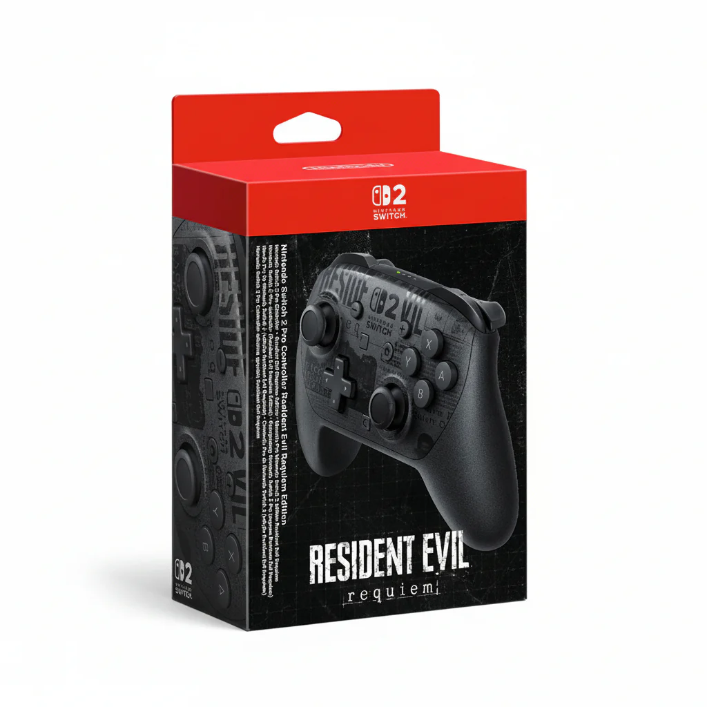 Controller Nintendo Switch Pro Resident Evil Requiem
