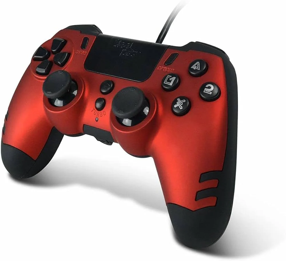Controller Steelplay Metaltech Ruby Red For PS4/PC - Image 3