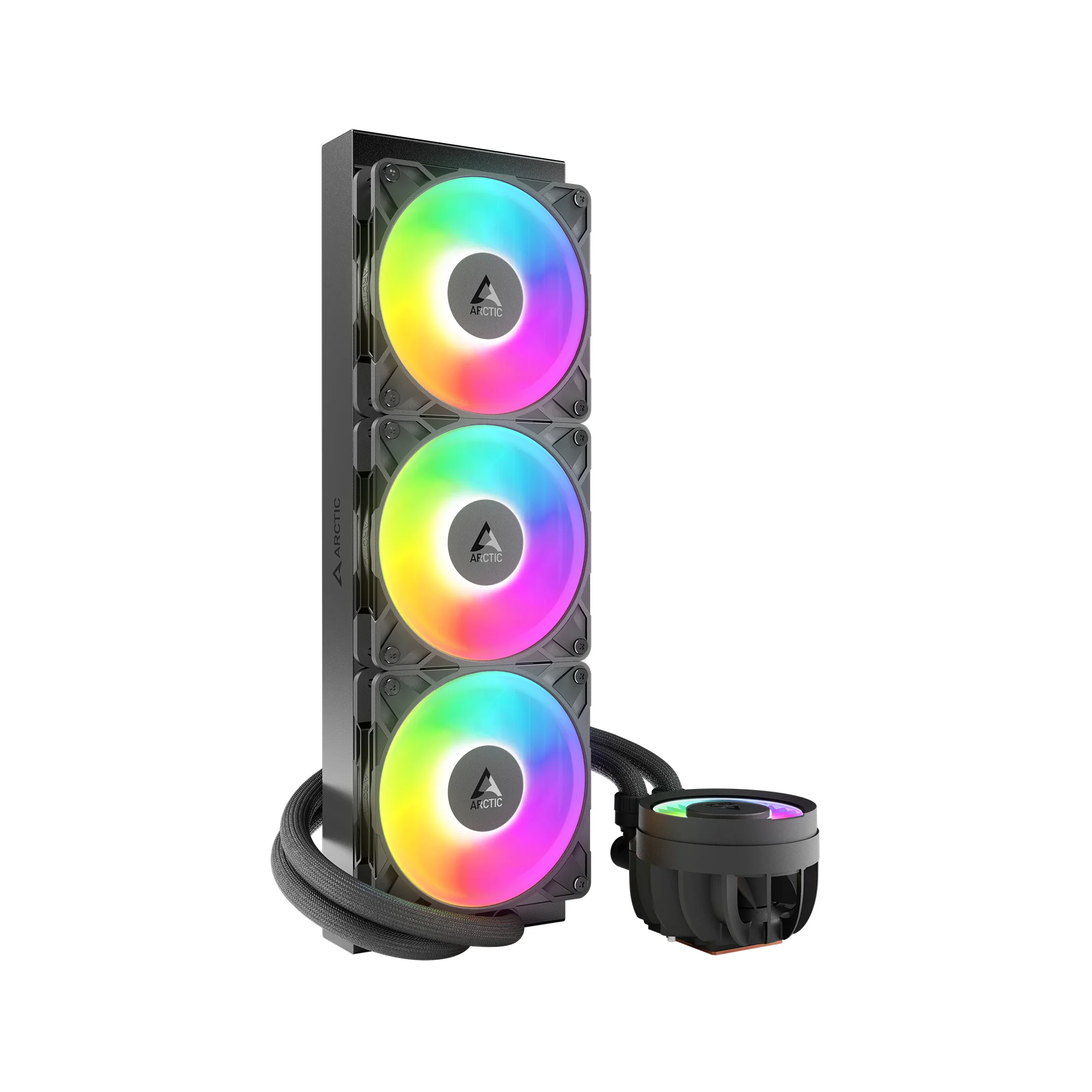 Cooler Arctic Liquid Freezer III 360 PRO ARGB , AIO Liquid Cooler with 3x 120mm , Black  ACFRE00184A - Image 2
