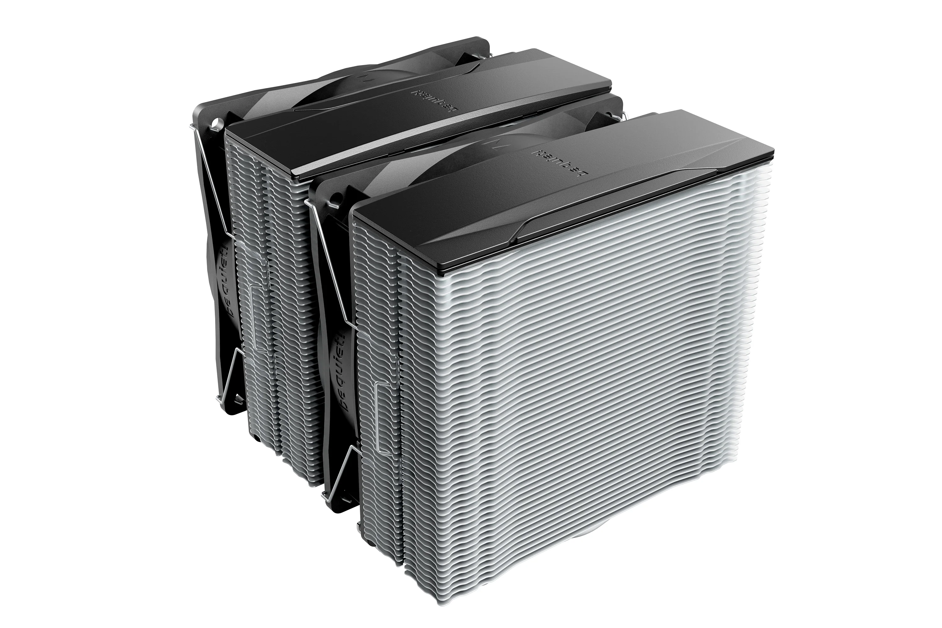 Cooler be quiet! PURE ROCK PRO 3 , Air cooler 2x 120mm , up to max 250W TDP , Black/Silver , BK041 - Image 2