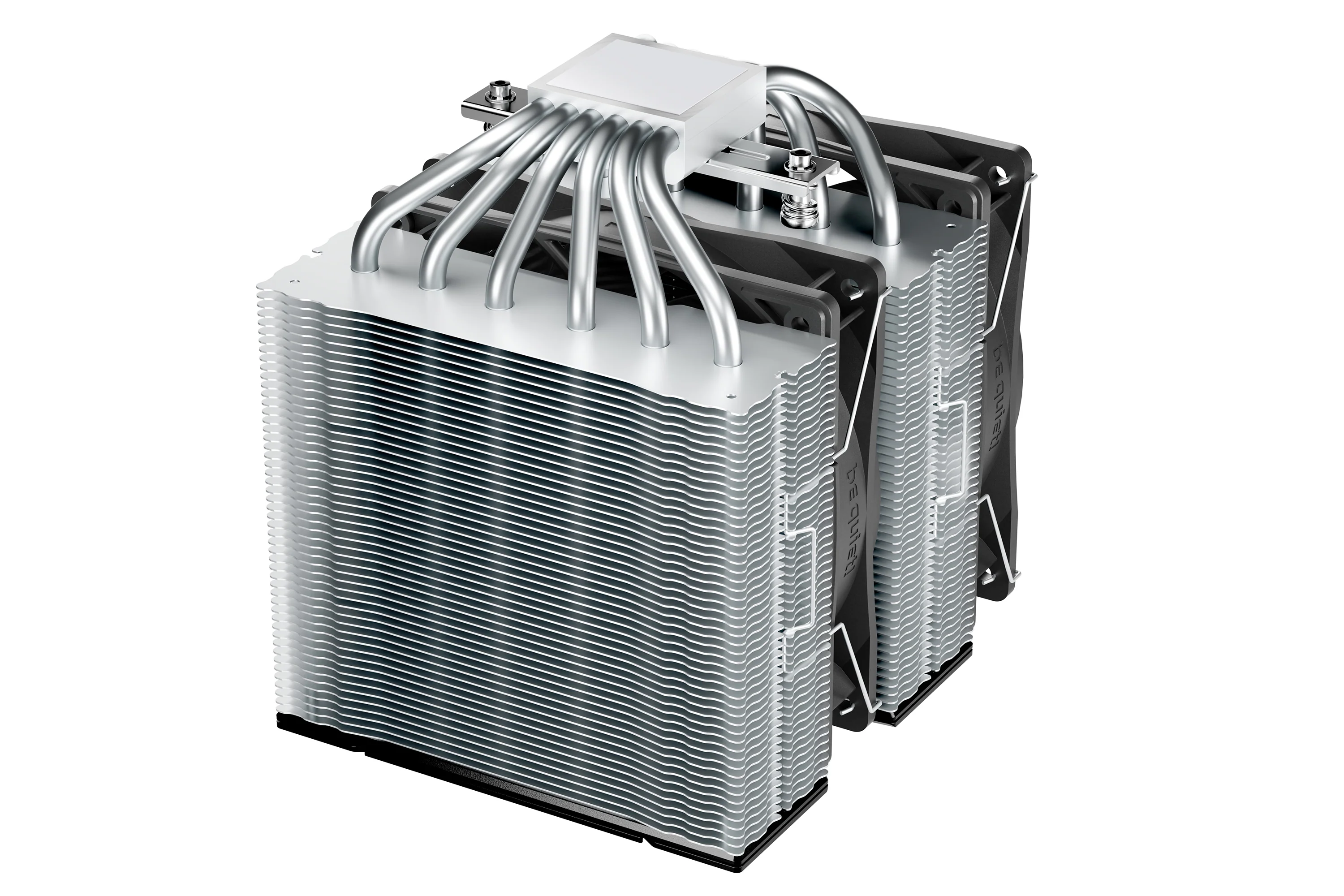 Cooler be quiet! PURE ROCK PRO 3 , Air cooler 2x 120mm , up to max 250W TDP , Black/Silver , BK041 - Image 3