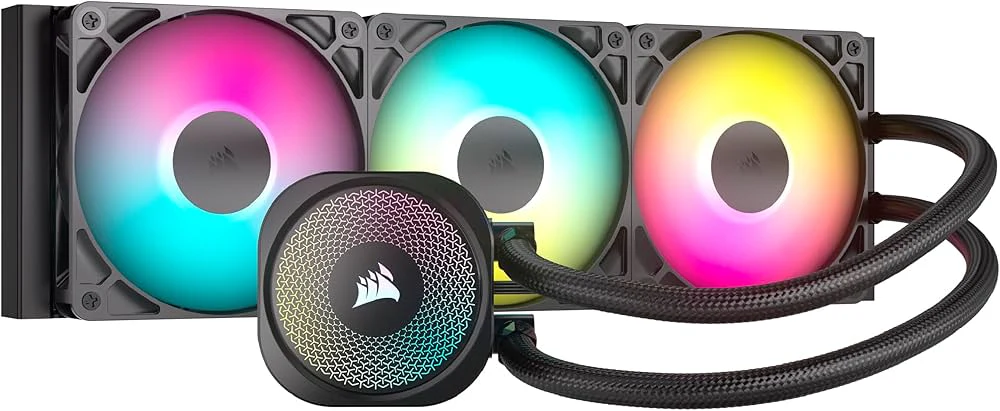 Cooler Corsair Nautilus 360 RS ARGB , Liquid Cooler with 3x ARGB Fans and ARGB Pump , Black , CW-9060093-WW