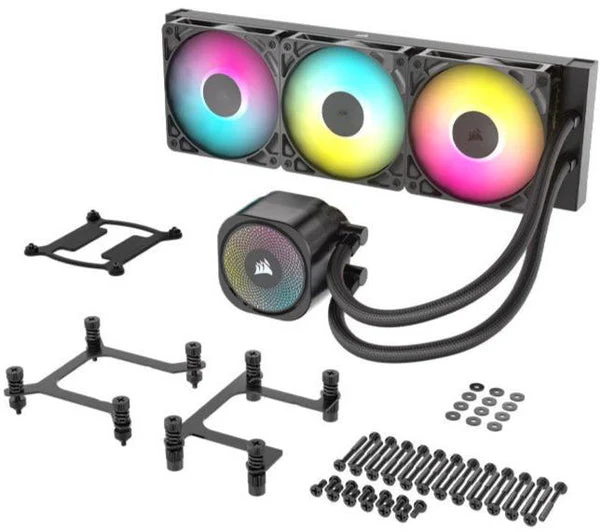 Cooler Corsair Nautilus 360 RS ARGB , Liquid Cooler with 3x ARGB Fans and ARGB Pump , Black , CW-9060093-WW - Image 3
