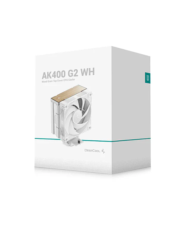 Cooler DeepCool AK400 G2 Air cooler 1x 120mm up to max 220W TDP White Wood R-AK400G2-WHNNMN-GJD - Image 5