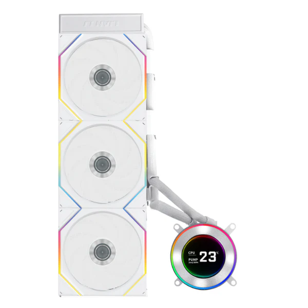 Cooler Lian LI Hydroshift II LCD-C 360 , Liquid , NO Fans , White , G89.GHS2LCD36W.00 - Image 2