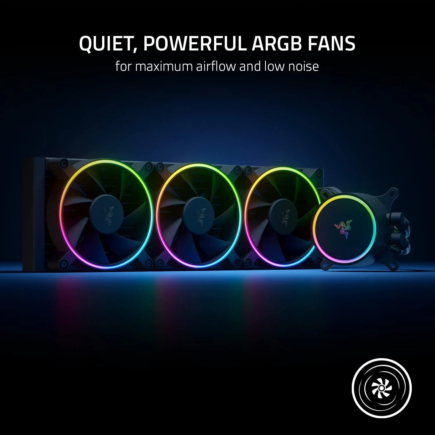 Cooler Razer HANBO 360 Chroma ARGB - Image 3