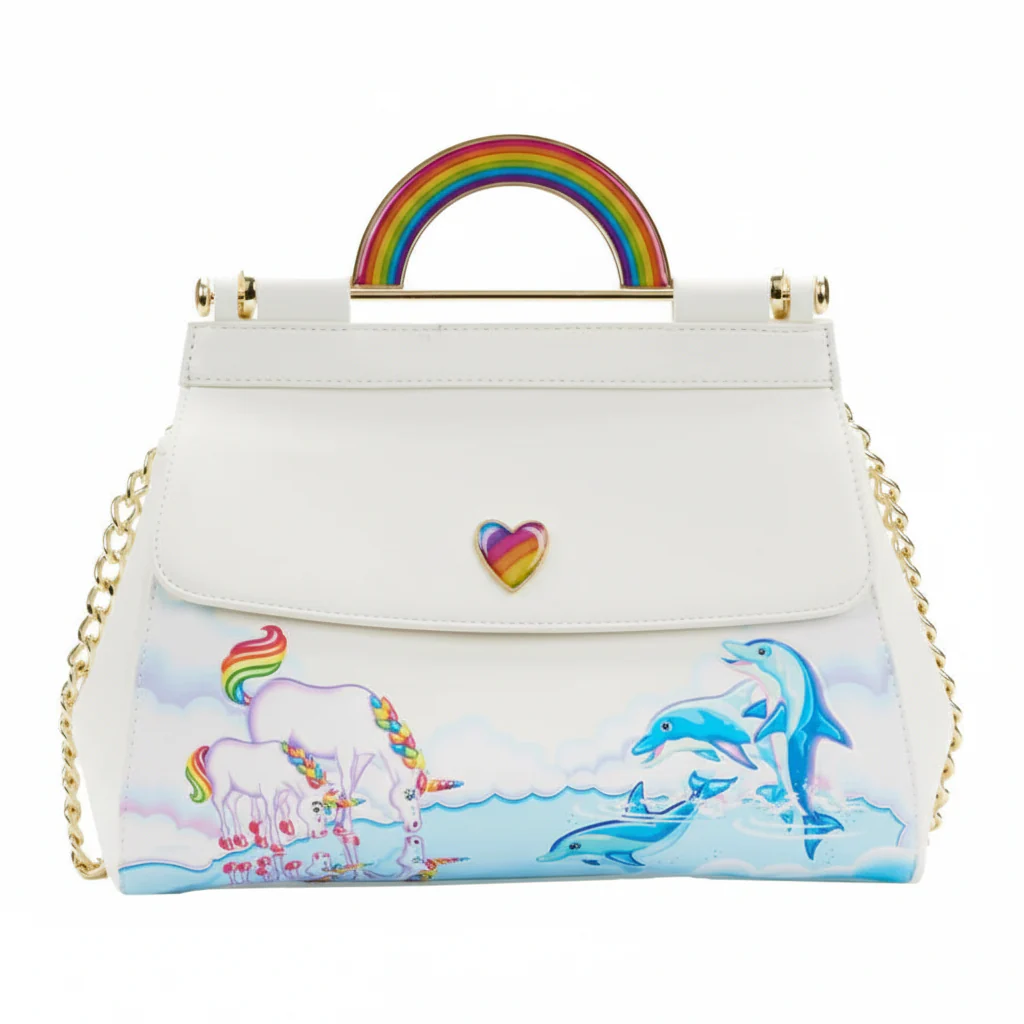 Crossbody Loungefly Lisa Frank Markie Reflection