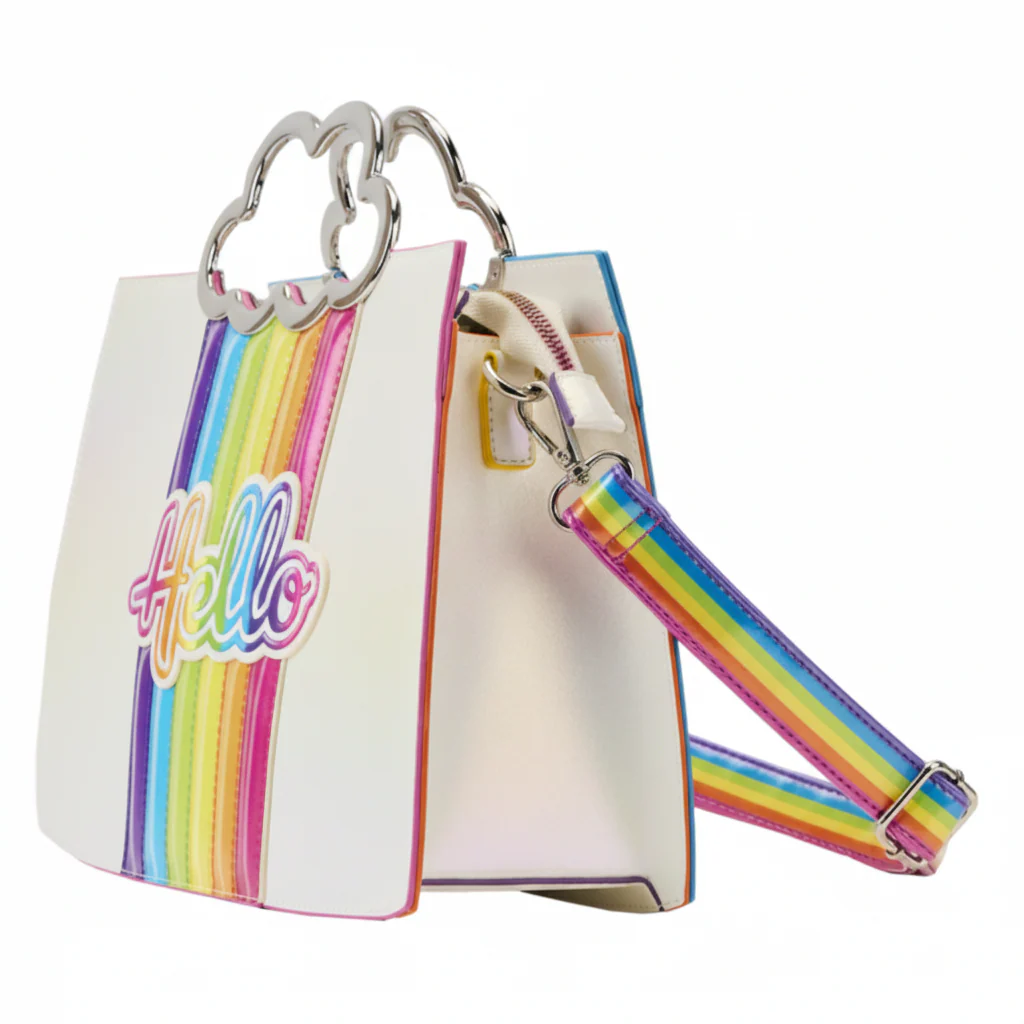 Crossbody Loungefly Lisa Frank Rainbow Cloud - Image 2