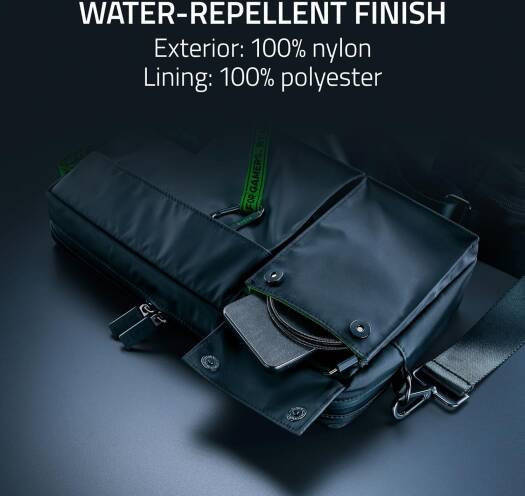 Crossbody Razer Xanthus Mini Pouch Water-Repellent Black - Image 4