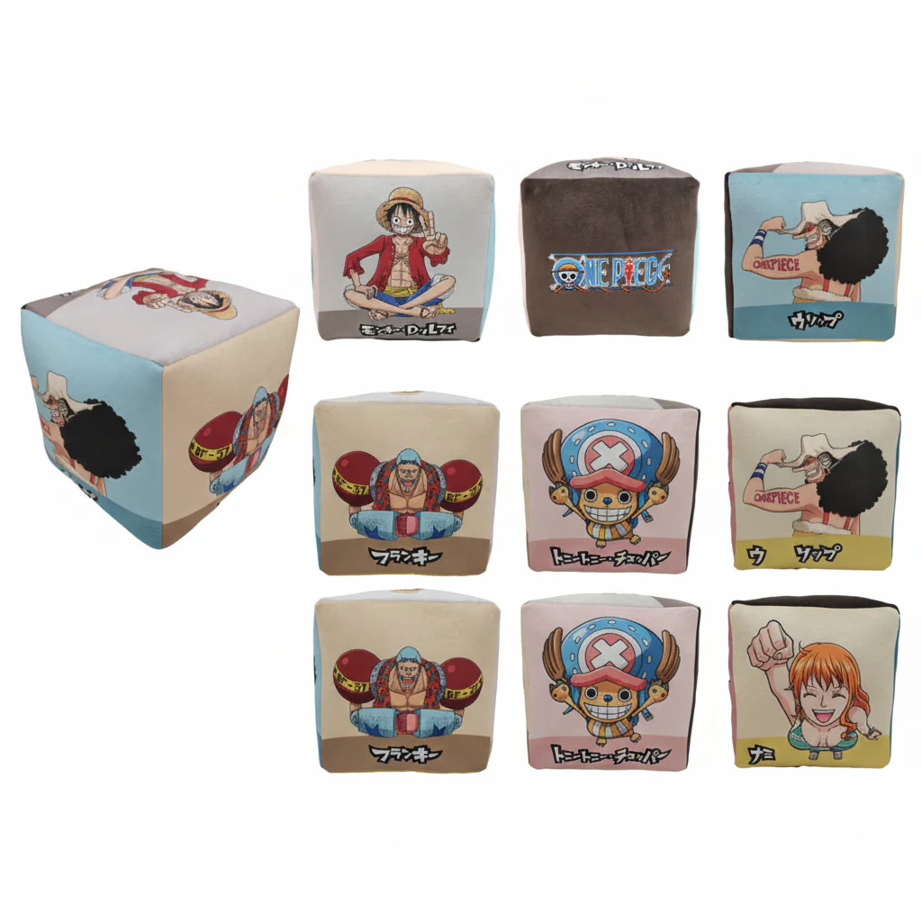 Cube Plush One Piece Crew