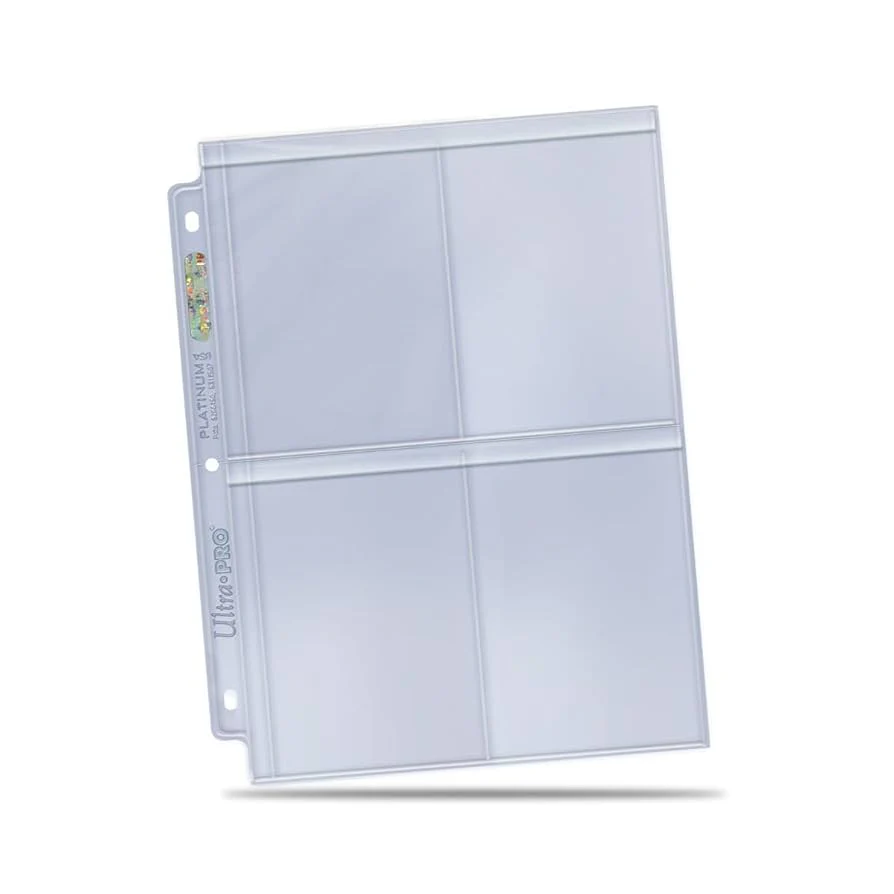 Deck Box Ultra Pro 4 Pocket Secure Platinum Page - Image 2