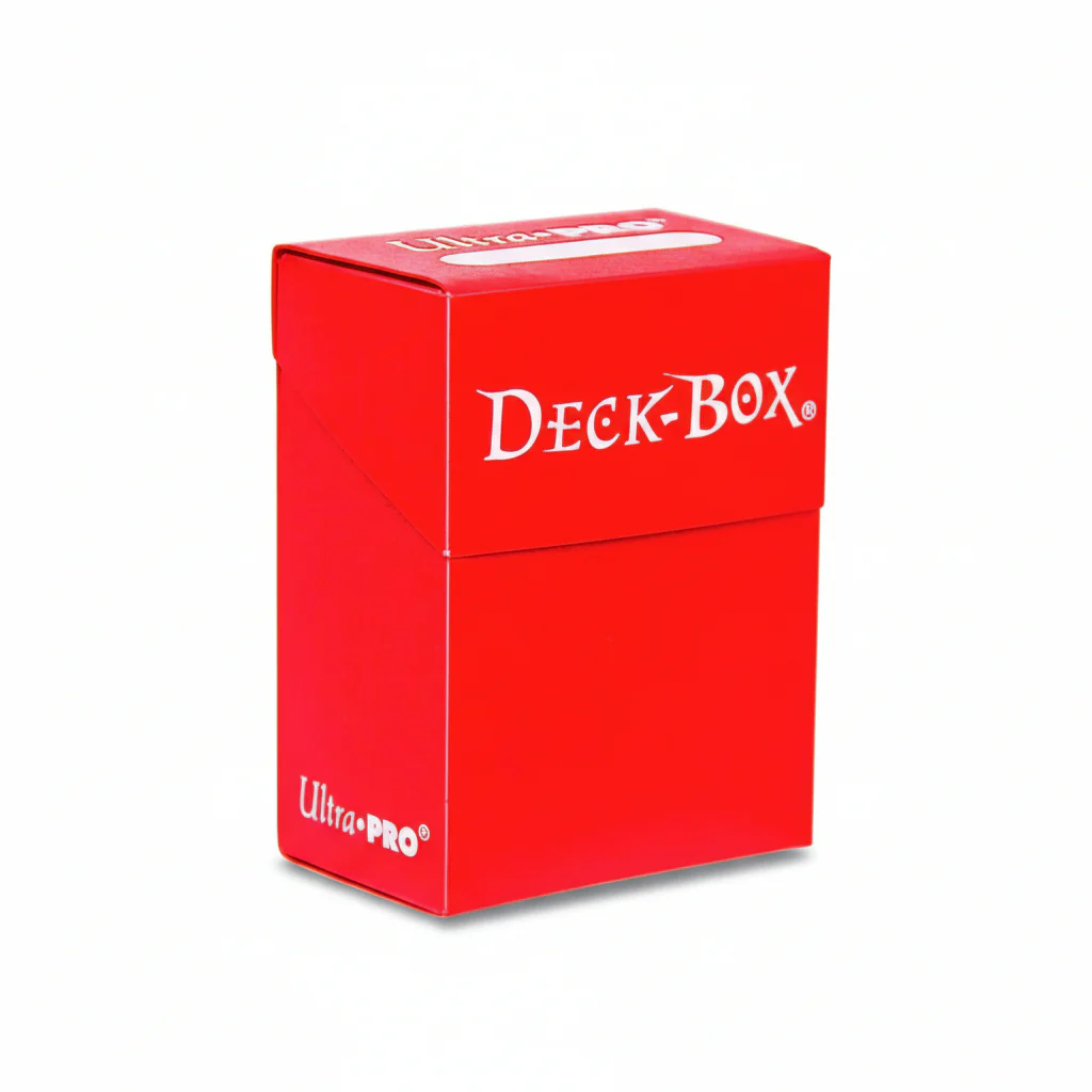Deck Box Ultra Pro Solid Red 80Pcs