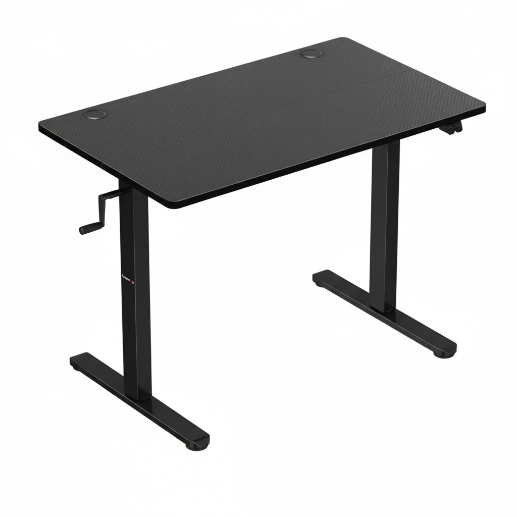 Desk Huzaro Hero 7.9 , Electric motor , 1000x600x1180x720 mm , Black , HZ-Hero 7.9 Black