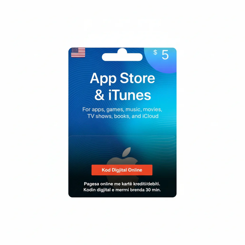 DG iTunes 5 USD Account US