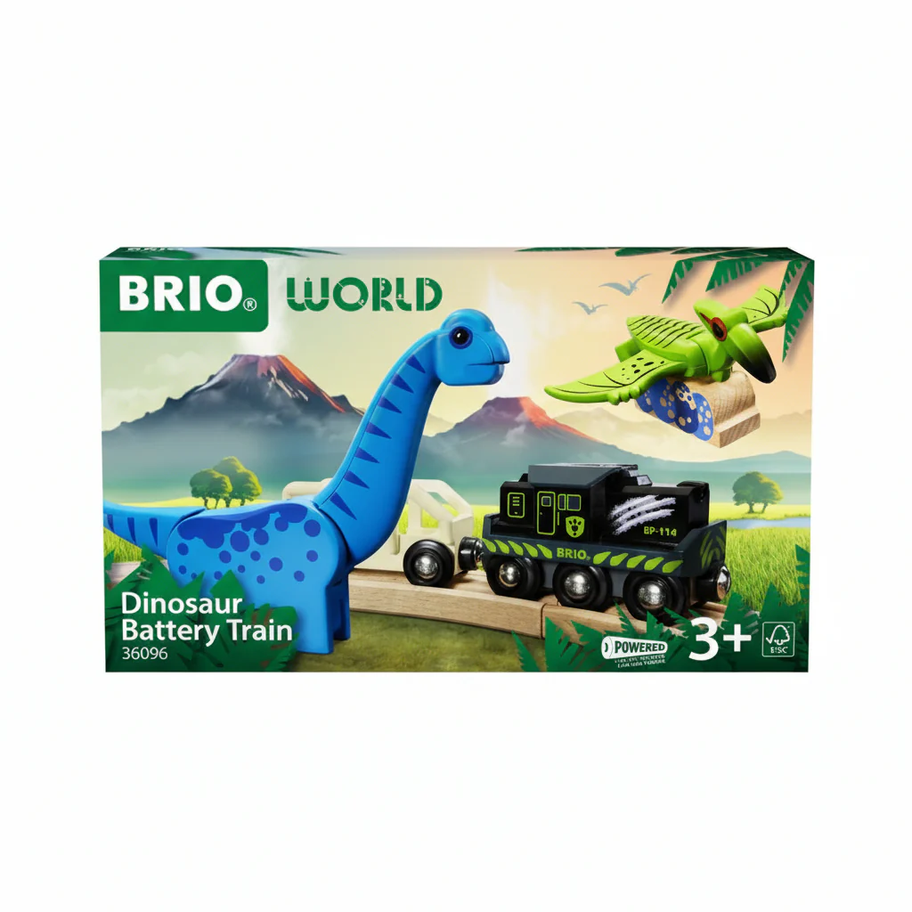 Dinosaur Battery Train Brio