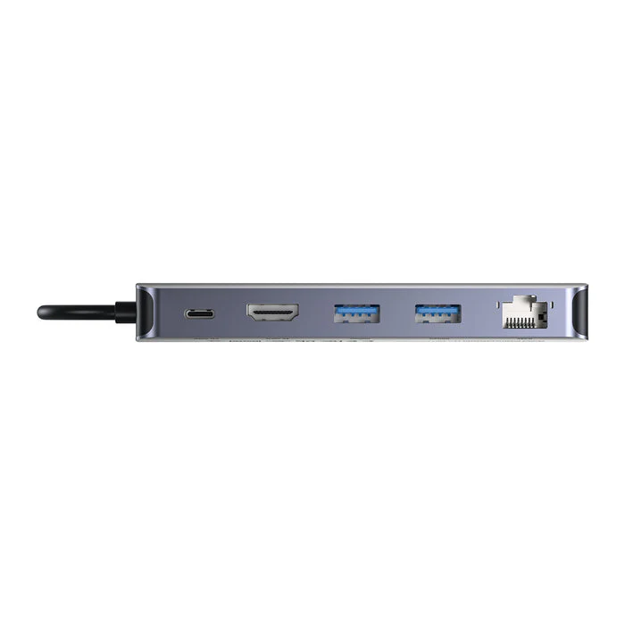 Dock USB-C Unitek Active HUB , USB-C to USB-C HDMI 4K 60fps USB-A RJ45 Ethernet M.2 NVMe , D1120A01 - Image 4