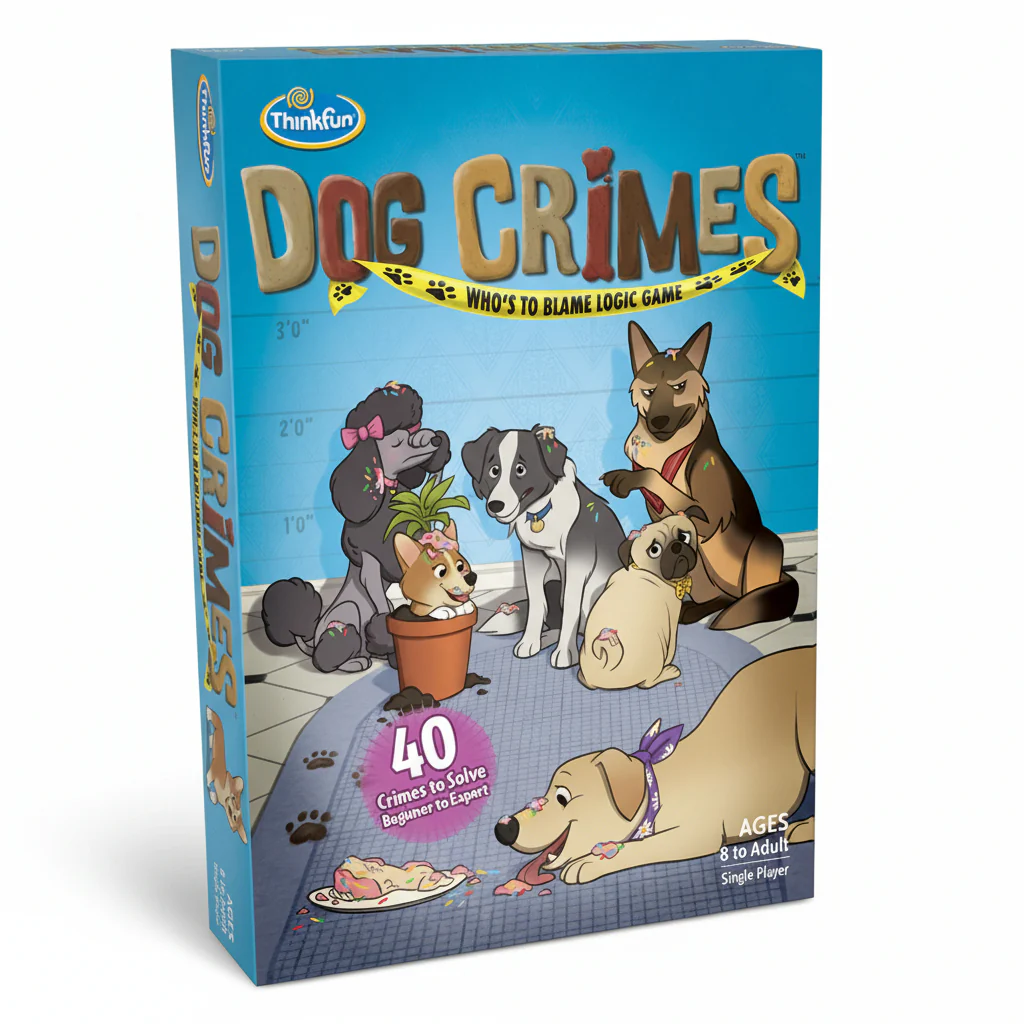 Dog Crimes Who’s To Blame Logic Game